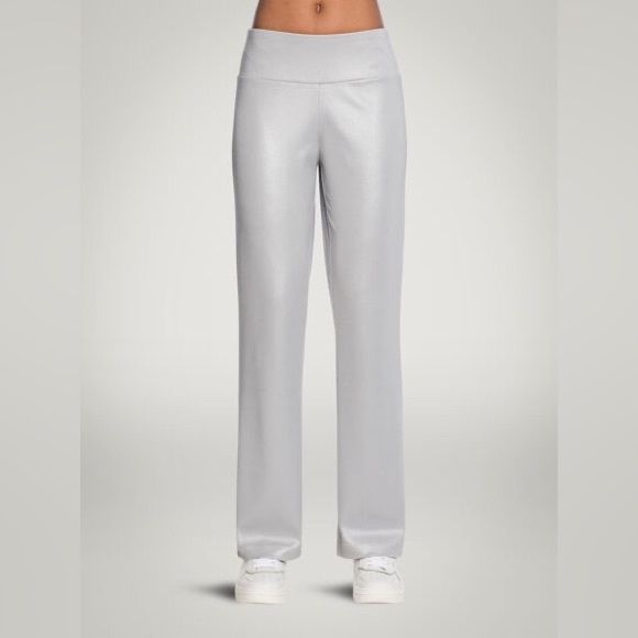 Wolford Wet Look Trousers - Picture 2 of 5